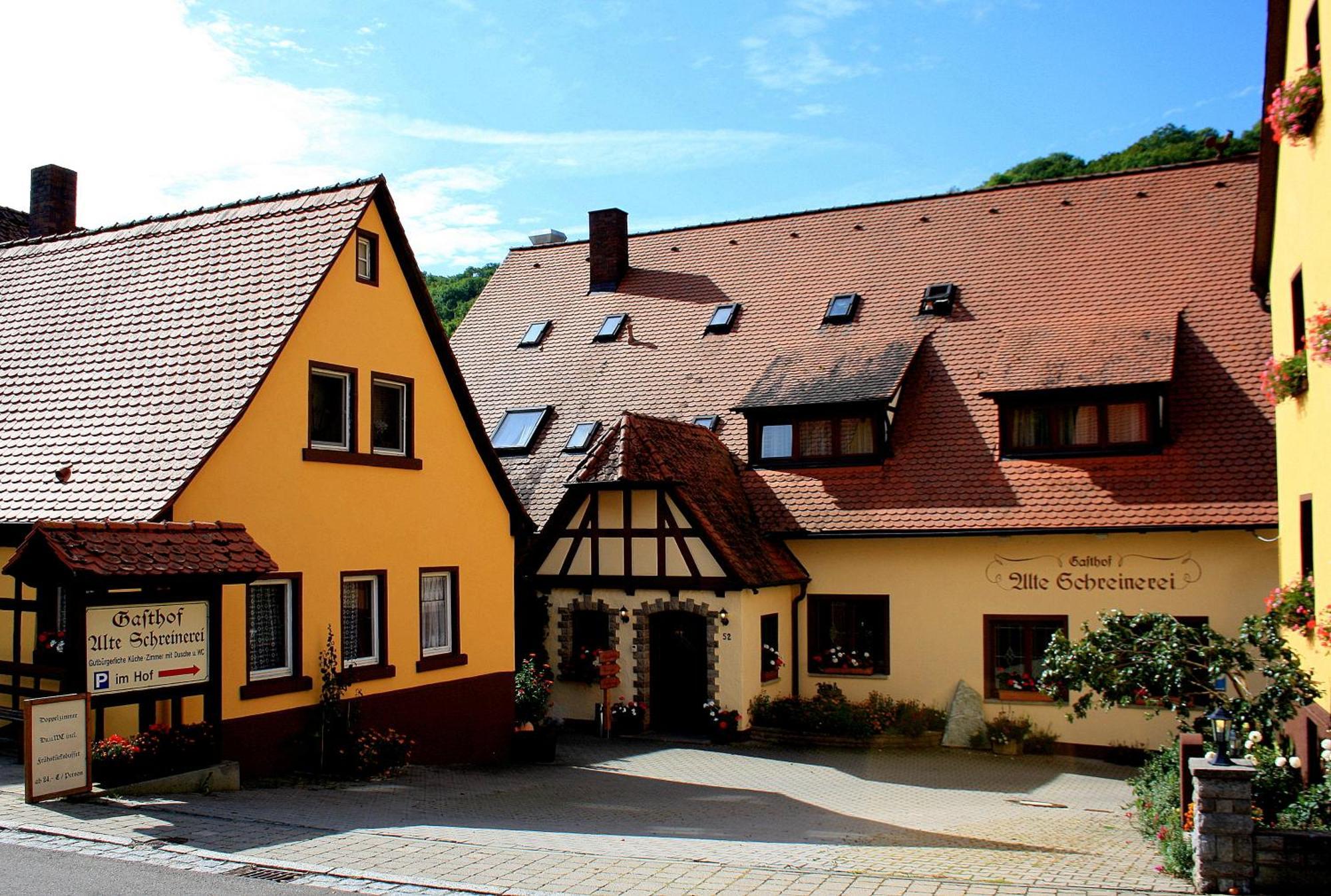 Gasthof Alte Schreinerei Rothenburg ob der Tauber Zewnętrze zdjęcie